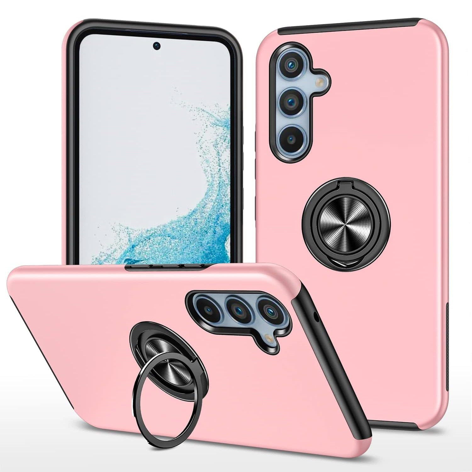 Coque hybride magnétique invisible pour Samsung Galaxy S24 FE Coque hybride magnétique invisible pour Samsung Galaxy S24 FE